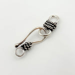 Load image into Gallery viewer, White Sterling Silver Toggle Clasp