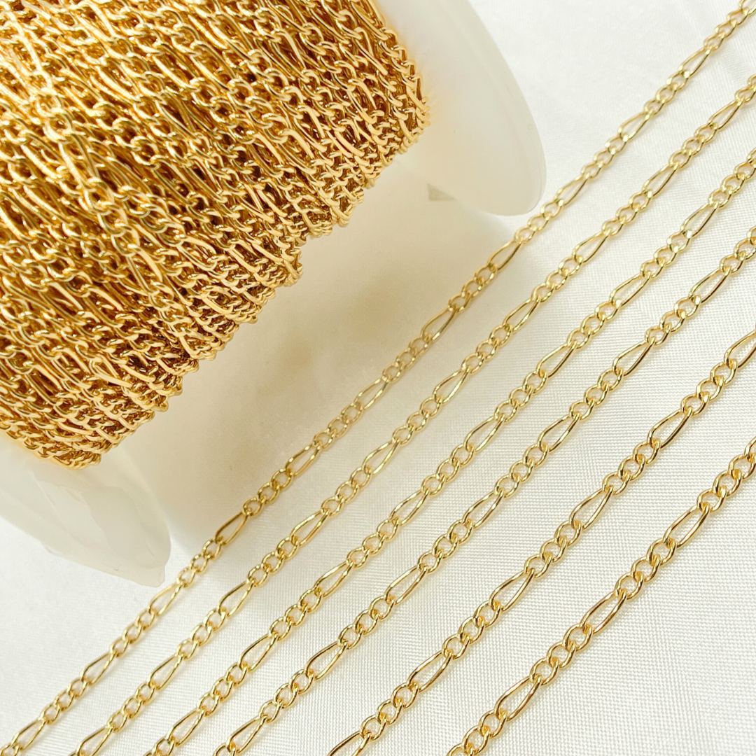 Buy Yellow Gold Filled Figaro Style Chain.