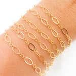 Load image into Gallery viewer, 738FGF. 14K Gold Filled Long and Short Link
