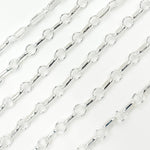 Load image into Gallery viewer, Shop Now Sterling Silver Oval and Circle Links Cable Chain