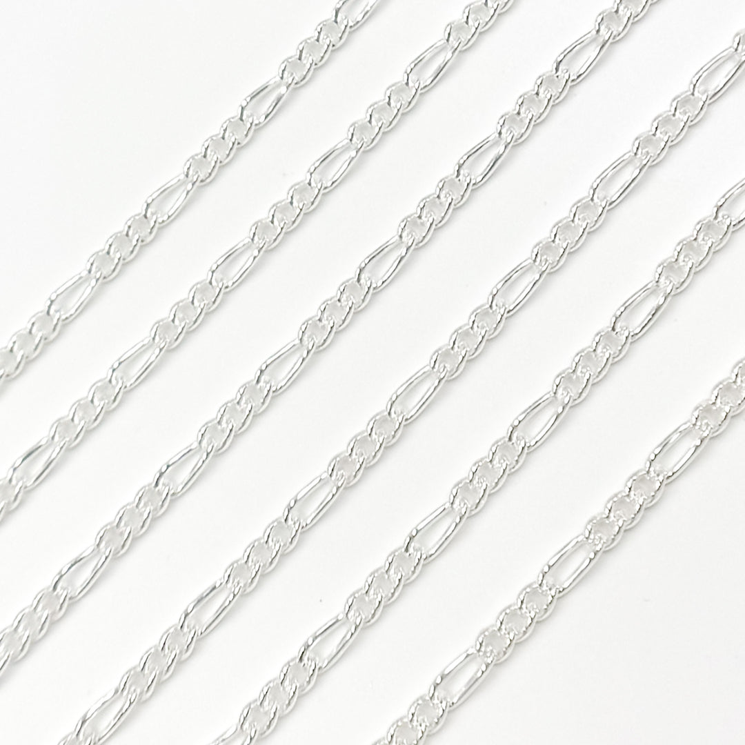 Buy Silver Figaro Chain