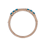 Load image into Gallery viewer, RAB02643TQ. 18K Solid Gold Diamond & Turquoise Ring