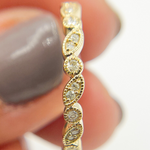 Load image into Gallery viewer, 14K Solid Gold Diamond Ring.