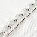 Load image into Gallery viewer, Sterling Silver Curb Link Chain