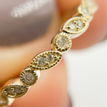 Load image into Gallery viewer, 14K Solid Gold Diamond Ring.