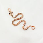 Load image into Gallery viewer, Shop Now Sterling Silver Snake Pendant with Gemstone
