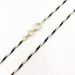 Load image into Gallery viewer, Shop Now Black Rhodium Sterling Silver Snake Necklace