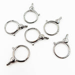 Load image into Gallery viewer, Sterling Silver Round Trigger Clasp