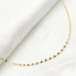 Load image into Gallery viewer, Shop Now Gold Diamond Cut Marina Chain