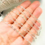 Load image into Gallery viewer, Sterling Silver Flat Cable Link Chain
