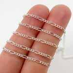 Load image into Gallery viewer, Buy Now Silver Figaro Chain