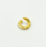 Load image into Gallery viewer, Gold Plated 925 Sterling Silver Open Jump Ring 8mm
