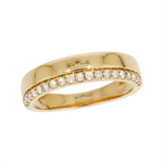 Load image into Gallery viewer, RAD01847. 14K Solid Gold Diamond Ring