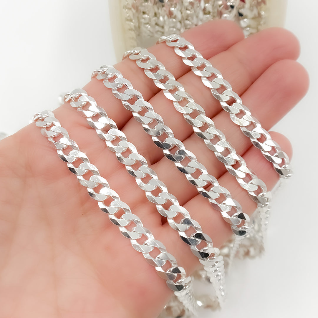 Buy Now Sterling Silver Flat Curb Chain