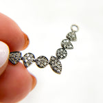 Load image into Gallery viewer, DC852. Diamond Sterling Silver Fancy Pendant