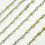 Load image into Gallery viewer, Coated Cats Eye Oxidized Wire Chain. CAT1