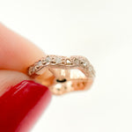 Load image into Gallery viewer, DC739. Diamond Sterling Silver Spacer Bead