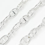 Load image into Gallery viewer, Buy Sterling Silver Hollow Smooth Marina Link Chain