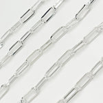 Load image into Gallery viewer, Buy Sterling Silver Paperclip Chain