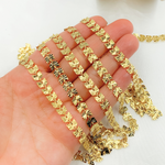 Load image into Gallery viewer, Gold Plated 925 Sterling Silver Chevron Chains