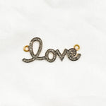 Load image into Gallery viewer, DC590. Diamond Sterling Silver Love Pendant