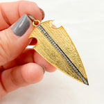 Load image into Gallery viewer, DP122. Diamond Sterling Silver Arrow Pendant