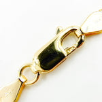 Load image into Gallery viewer, 290J02RUMBA. 14K Solid Gold Flat Snake Necklace