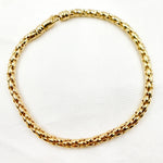 Load image into Gallery viewer, 268/797/G Bracelet. 14K Yellow Gold Hollow Fancy Bracelet
