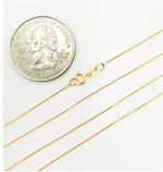 Load image into Gallery viewer, 14K Solid Gold Cable Chain