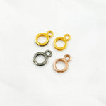 Load image into Gallery viewer, DC500. Diamond Sterling Silver Round Bail