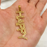 Load image into Gallery viewer, DP596. Diamond Sterling Silver Happy Pendant