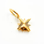 Load image into Gallery viewer, 14K Solid Gold Star Shape Charm