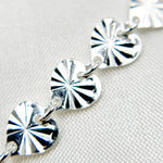 Load image into Gallery viewer, Buy Sterling Silver Textured Heart Chain