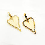 Load image into Gallery viewer, Silver Heart Enamel Pendant