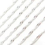 Load image into Gallery viewer, Buy Silver Singapore Link Chains