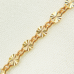 Load image into Gallery viewer, V186GF. 14k Gold Filled Diamond Cut Marina Link Chain