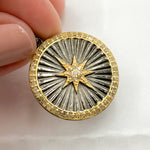Load image into Gallery viewer, Buy Now Sterling Silver Round Star Pendants