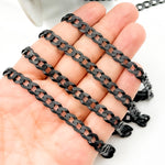Load image into Gallery viewer, Buy Rhodium Matt Sterling Silver Flat Curb Chain