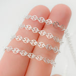 Load image into Gallery viewer, V285SS. Sterling Silver Fancy Disc Chain