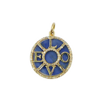 Load image into Gallery viewer, KG77. 14K Solid Gold Love Circle Charm