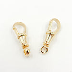 Load image into Gallery viewer, Buy Now Gold-plated Sterling Silver Swivel Clasp