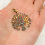 Load image into Gallery viewer, DP05. Diamond Sterling Silver Tree Pendant