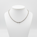Load image into Gallery viewer, NFS71363. 14K Solid Gold Diamond Tennis Necklace