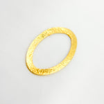 Load image into Gallery viewer, Shop Now Gold-plated Sterling Silver Brushed Marquis Connector