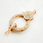 Load image into Gallery viewer, Sterling Silver Pear Shape Trigger Clasp