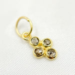 Load image into Gallery viewer, Diamond Sterling Silver Fancy Shape Charm