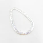 Load image into Gallery viewer, Buy Now 25MM White Sterling Silver Brushed Drop Connector