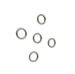 Load image into Gallery viewer, MFT080DE5BR I Black Rhodium 925 Sterling Silver Open Jump Ring Gauge: 20. Size: 5mm.