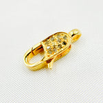 Load image into Gallery viewer, DC616. Diamond Sterling Silver Lobster Clasp