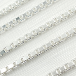 Load image into Gallery viewer, Y108SS. Sterling Silver Box Link Chain